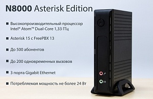 d-link объявляет о начале поставок ip атс n8000 asterisk edition